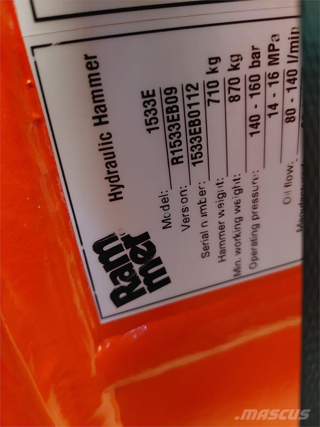 Rammer 1533E Construction - Autres