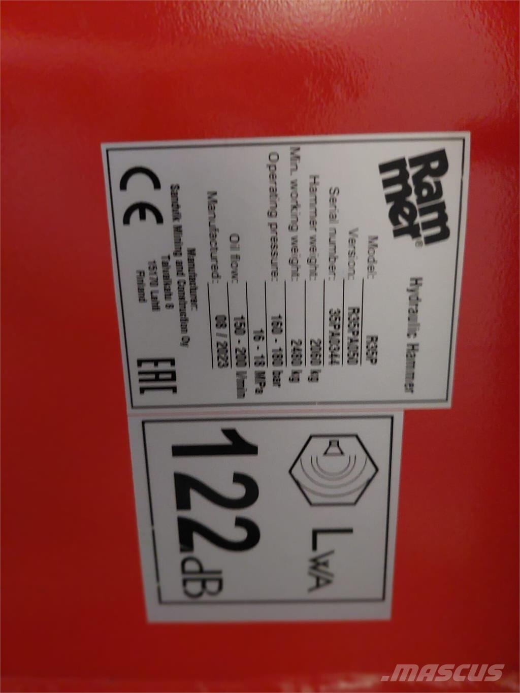 Rammer R35P Construction - Autres