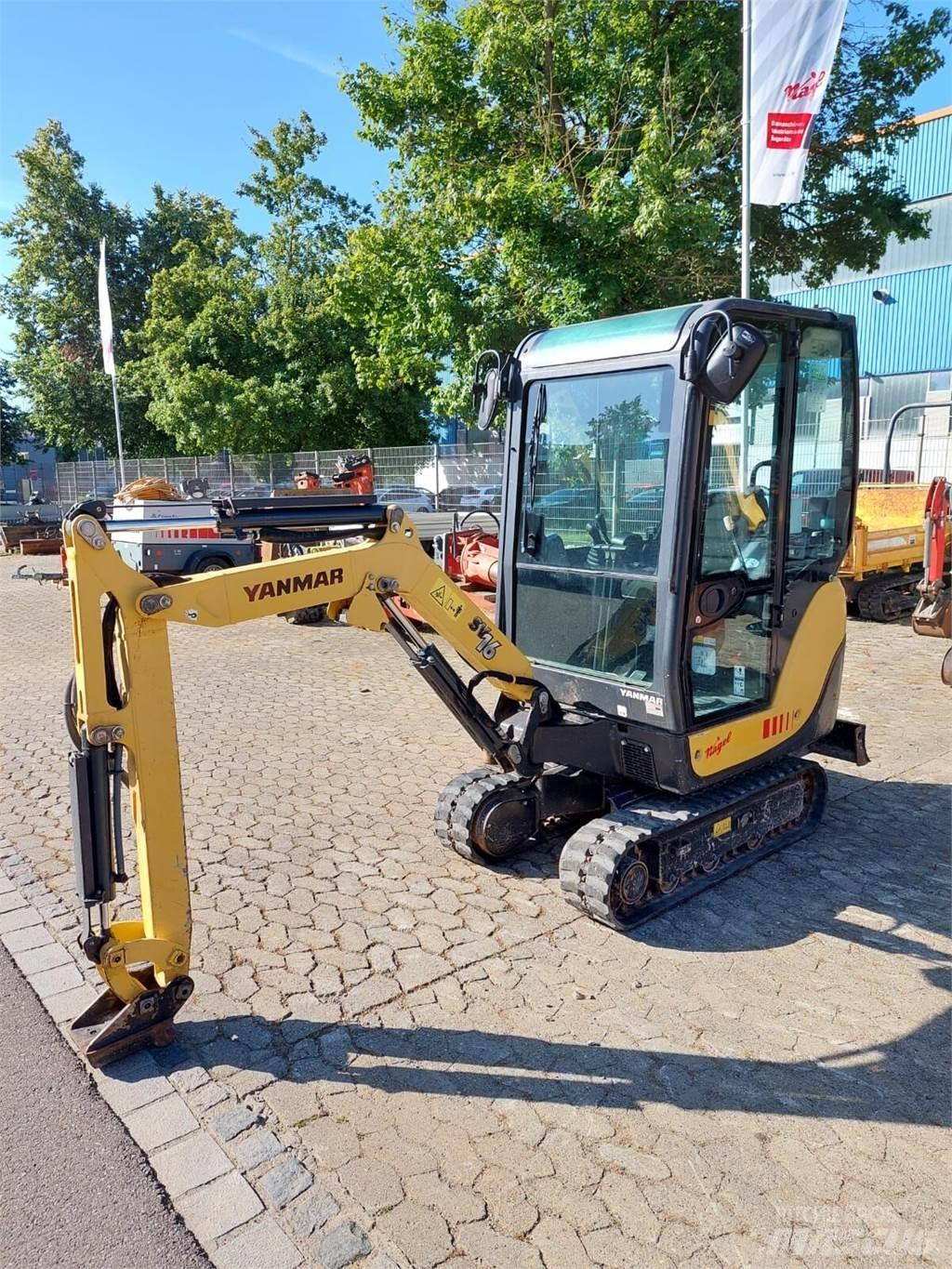 Yanmar SV16 Pelle sur chenilles