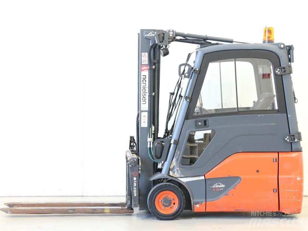 Linde E16/386-02 EVO Chariots élévateurs électriques
