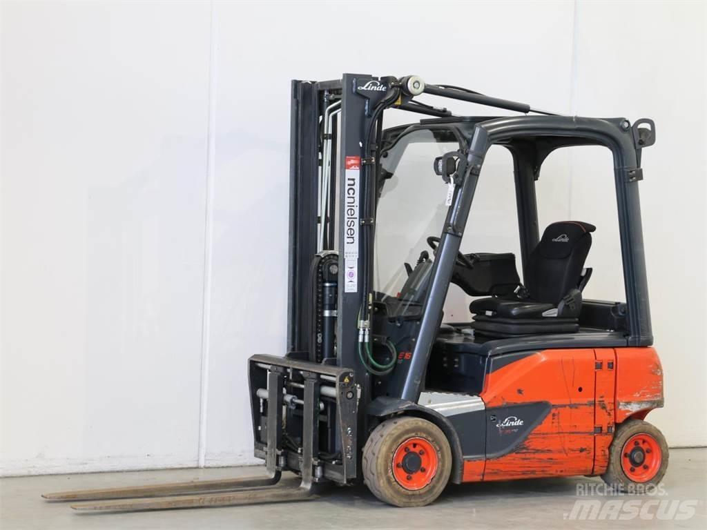 Linde E16P/386-02 Chariots élévateurs électriques