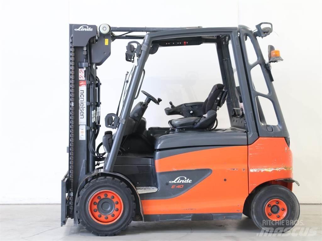 Linde E40/600H/388 Chariots élévateurs électriques