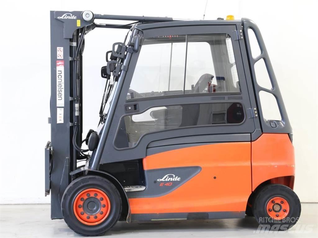 Linde E40/600HL/388 Chariots élévateurs électriques