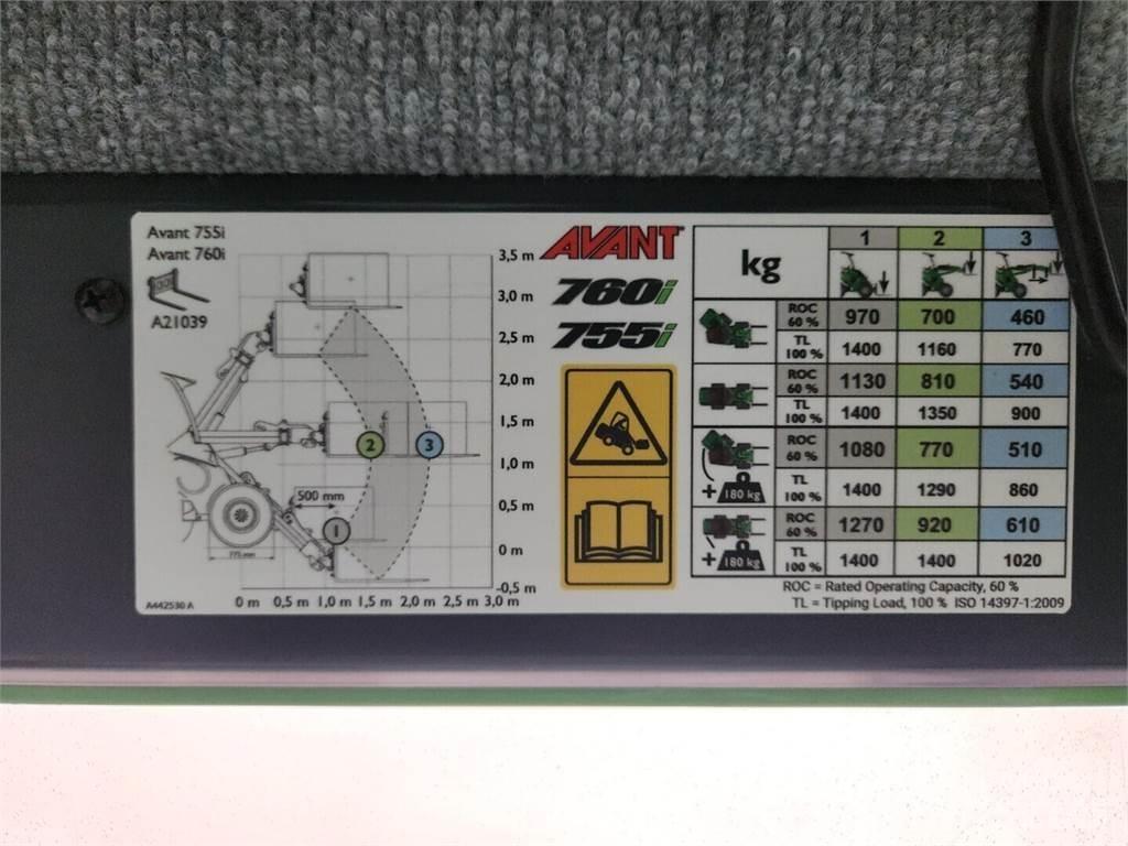 Avant 760i Mini chargeuse