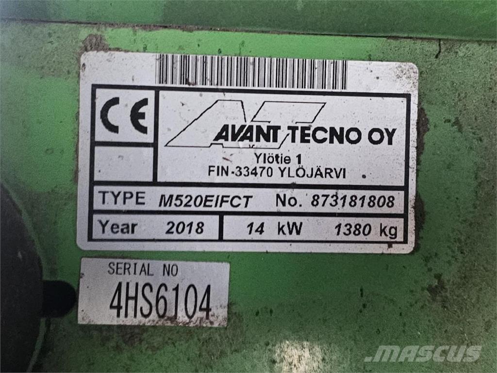 Avant M520 Mini chargeuse