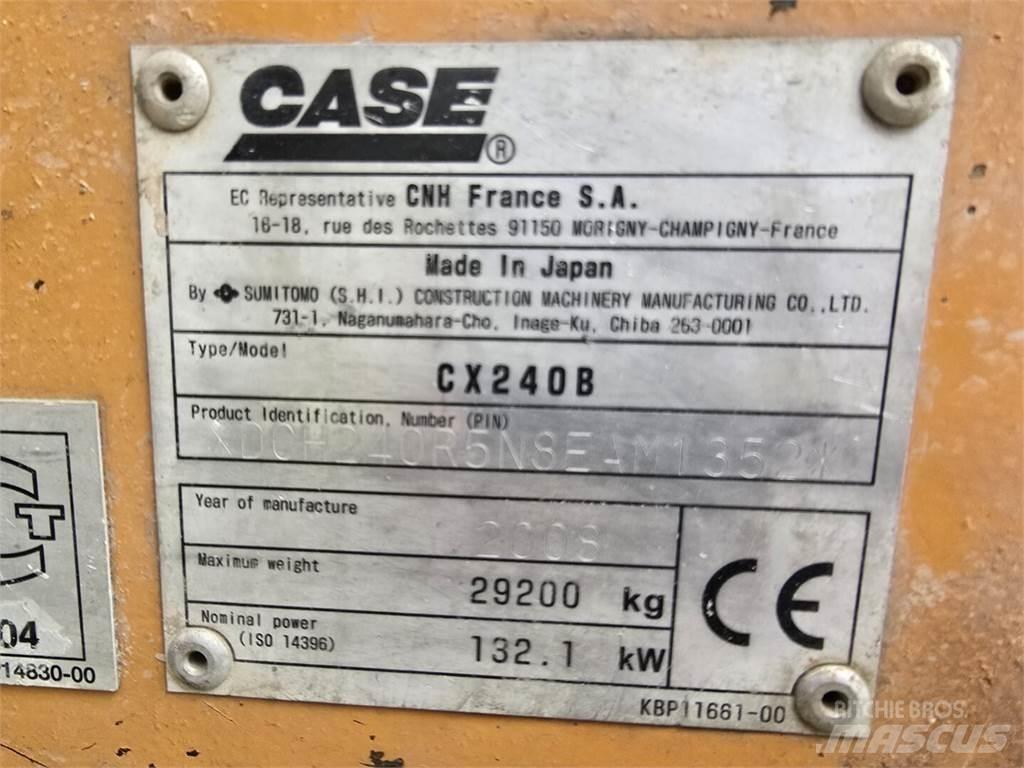 CASE CX 240 B Pelle sur chenilles