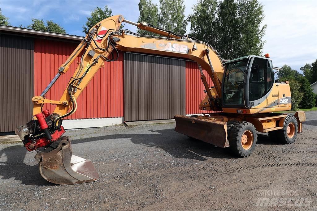 CASE WX145 Pelle sur pneus