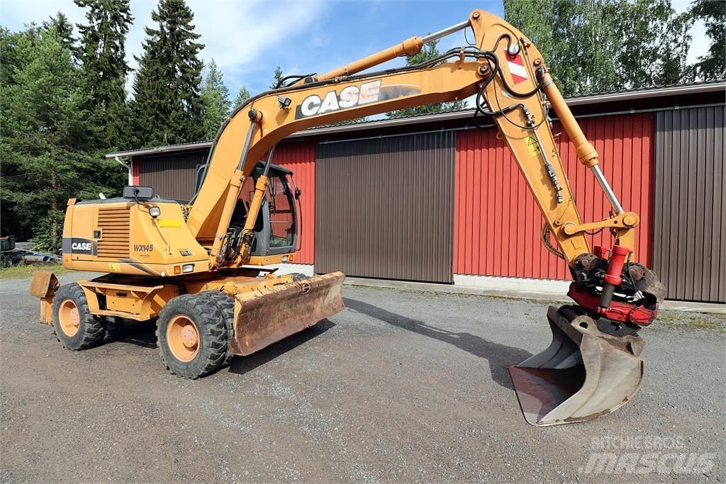 CASE WX145 Pelle sur pneus