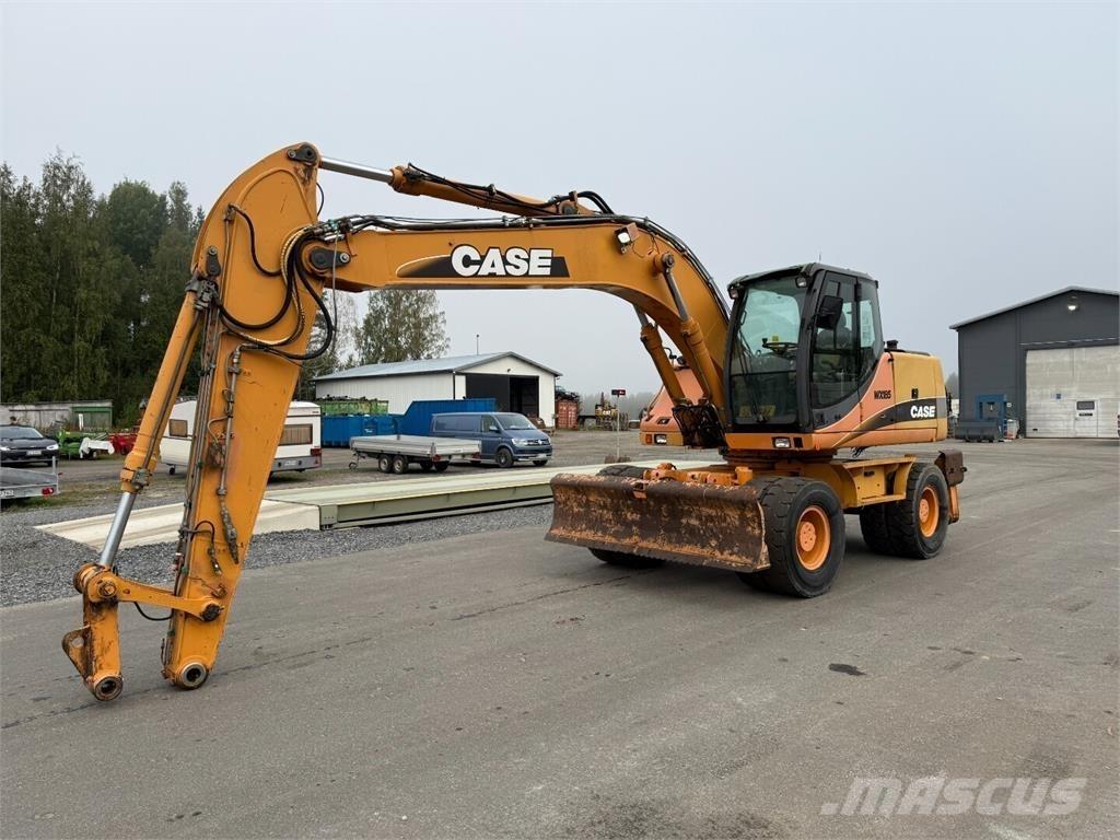 CASE WX185 Pelle sur pneus