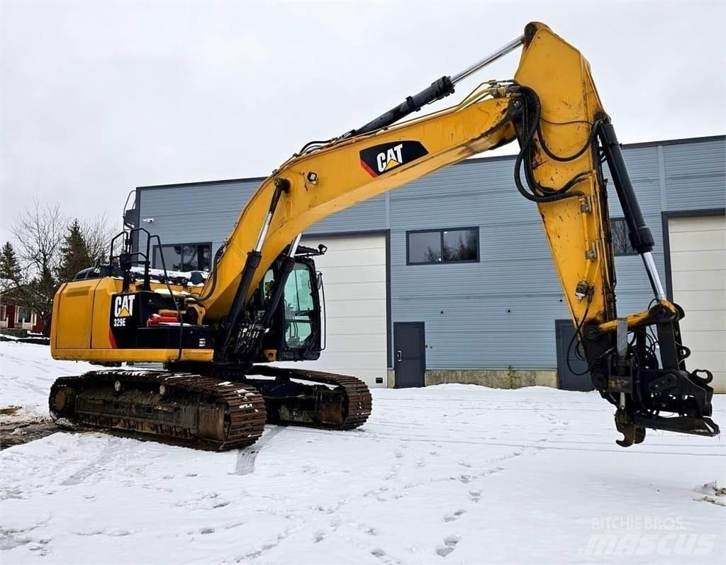 CAT 329E Pelle sur chenilles