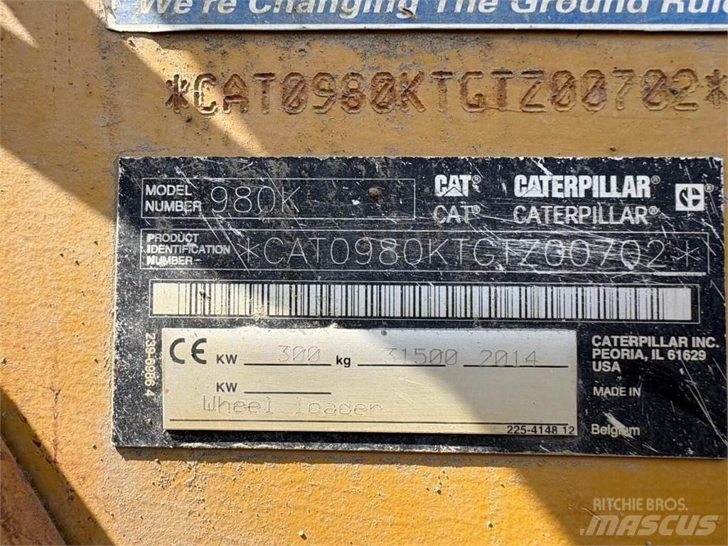CAT 980 K Chargeuse sur pneus