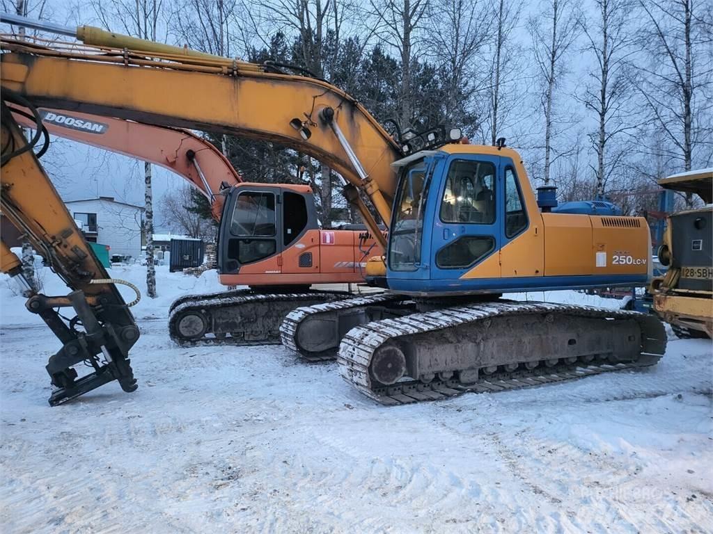 Daewoo S250lc-v Pelle sur chenilles
