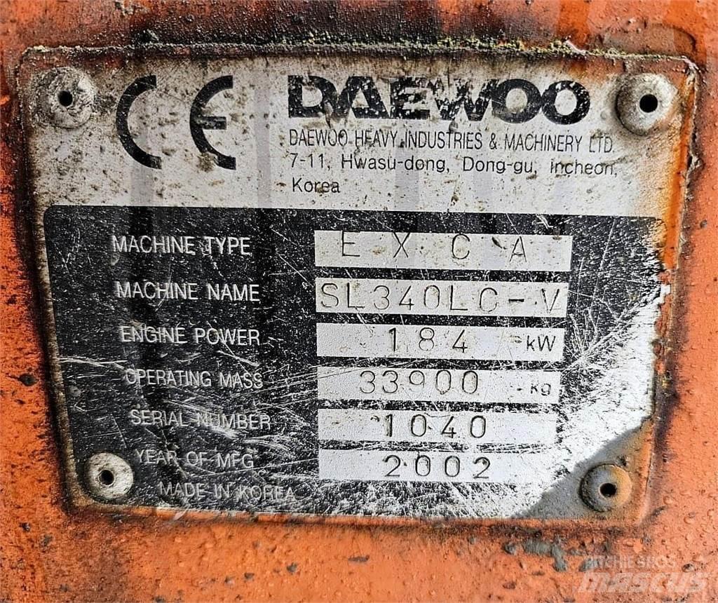 Daewoo SL340LC-V Pelle sur chenilles