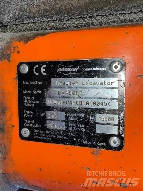 Doosan DX480LC Pelle sur chenilles