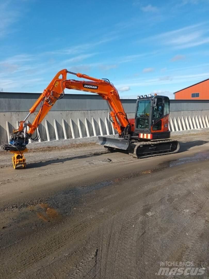 Doosan DX85 R Mini pelle 7t-12t