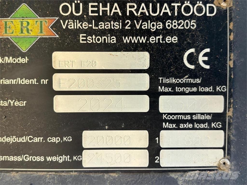 ERT E 20 Benne céréalière