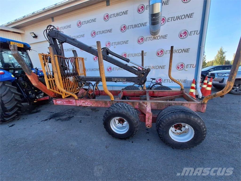 Farmi 3861 Remorque forestière avec grue