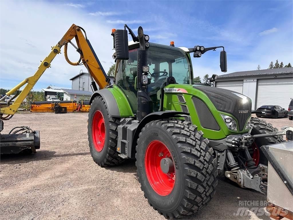 Fendt 516 VARIO Tracteur