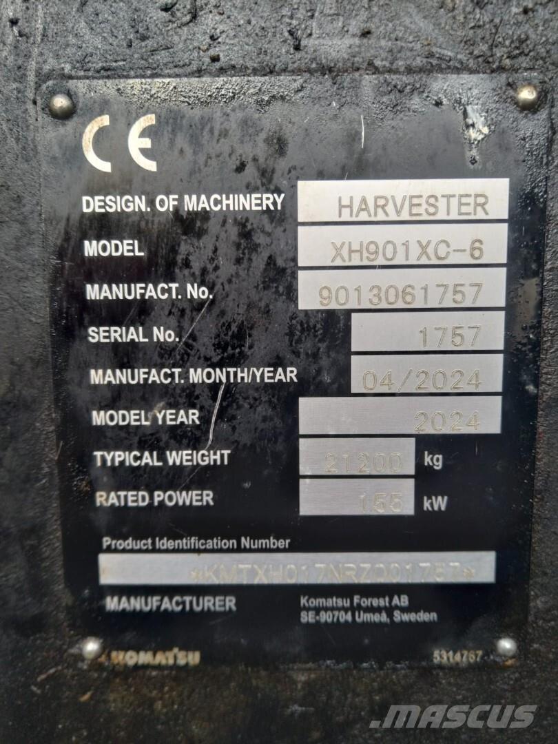 Komatsu 901 XC Abatteuse