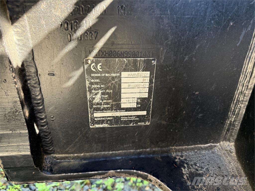 Komatsu 911.5 Abatteuse