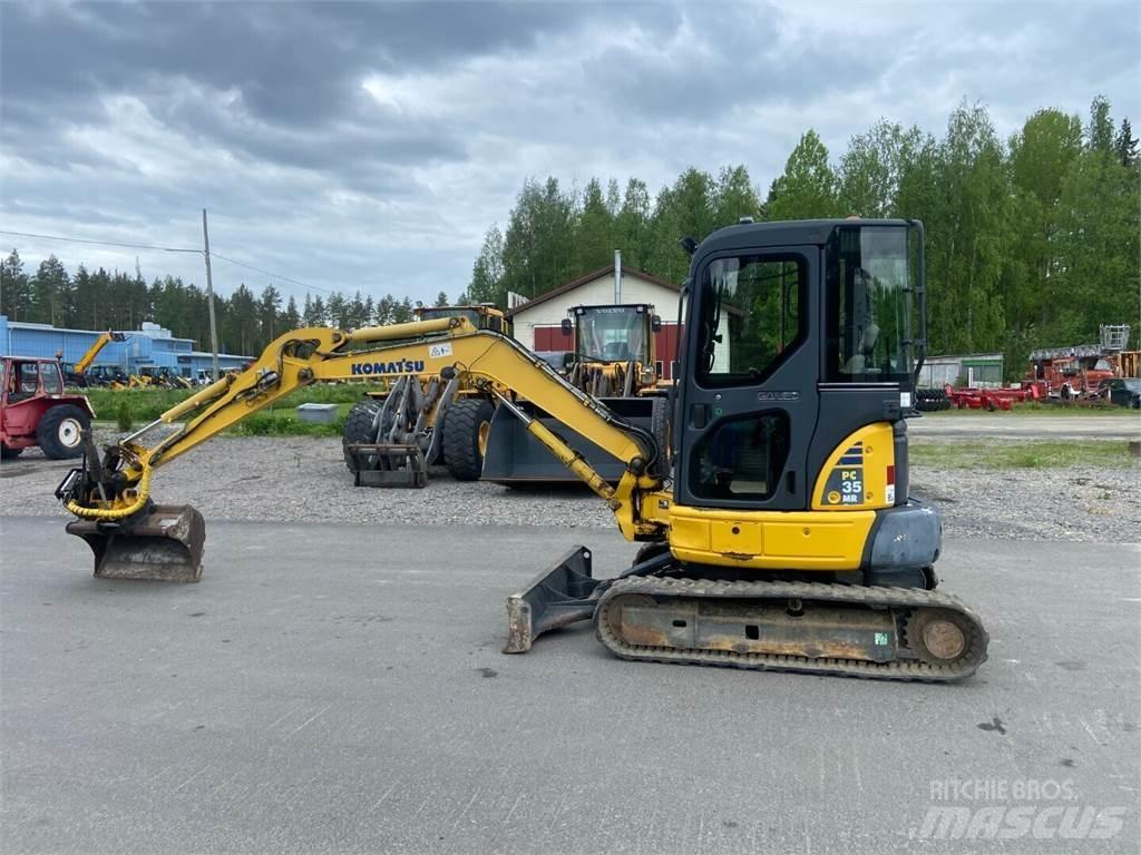 Komatsu PC 35MR-2 Mini pelle < 7t