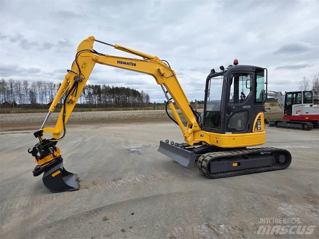 Komatsu PC50MR-2 Mini pelle < 7t