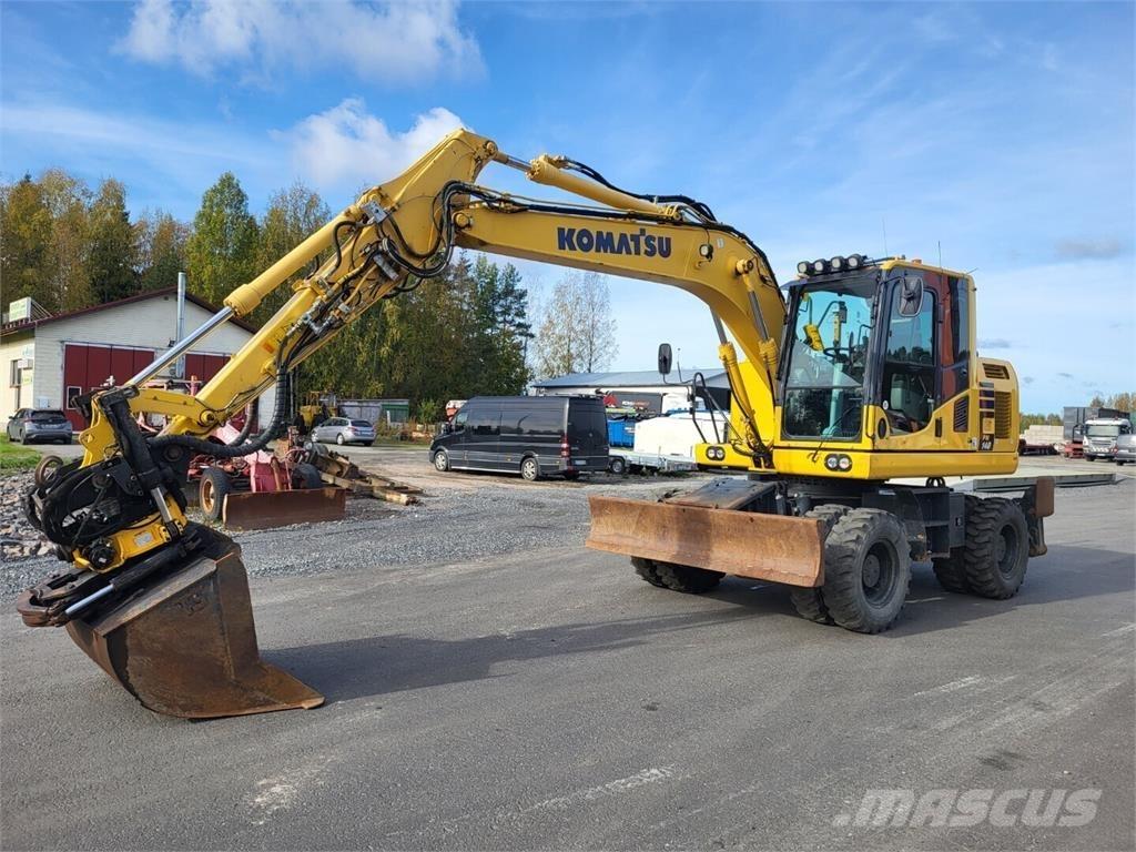 Komatsu PW 148-10 Pelle sur pneus