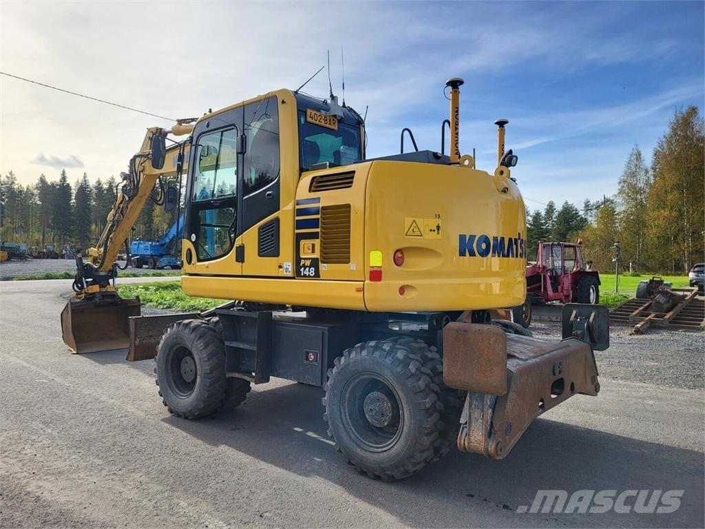 Komatsu PW 148-10 Pelle sur pneus