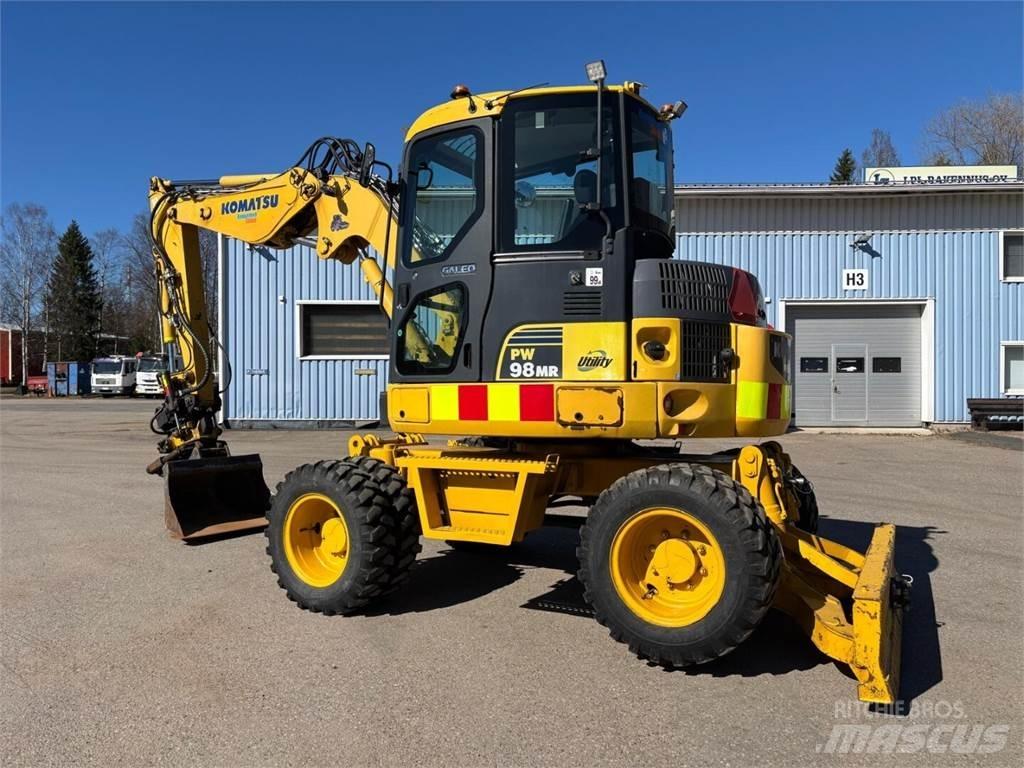Komatsu PW 98MR-6 Pelle sur pneus