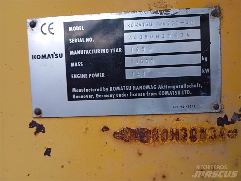Komatsu WA 380-3H Chargeuse sur pneus