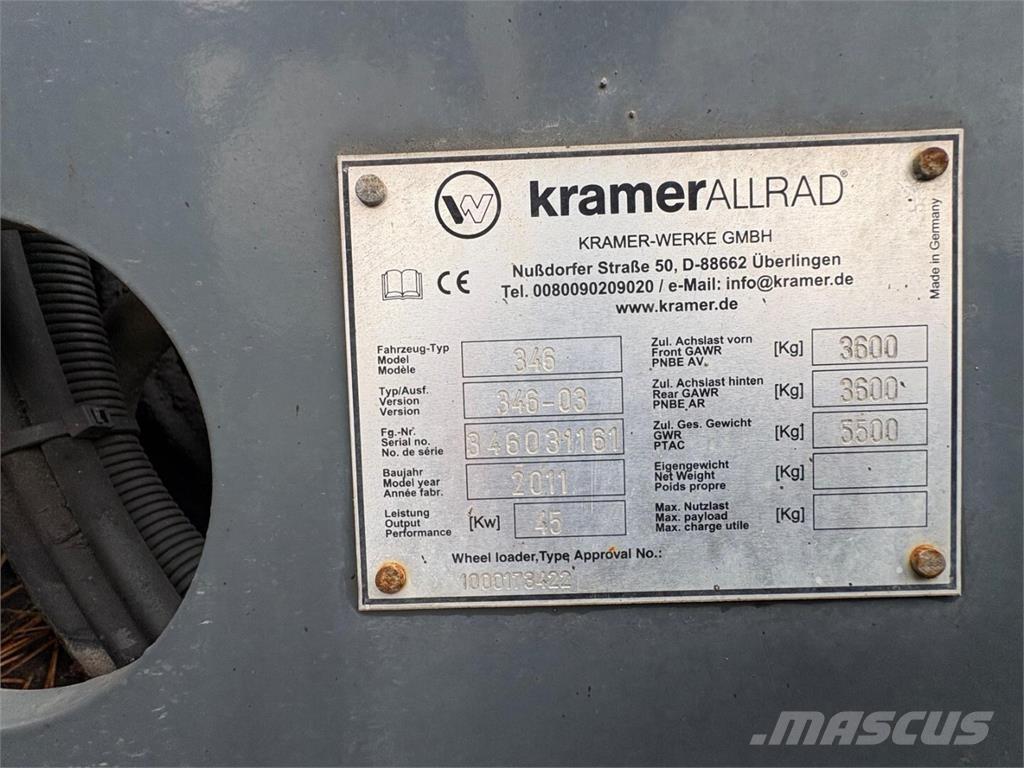 Kramer 750 Chargeuse sur pneus