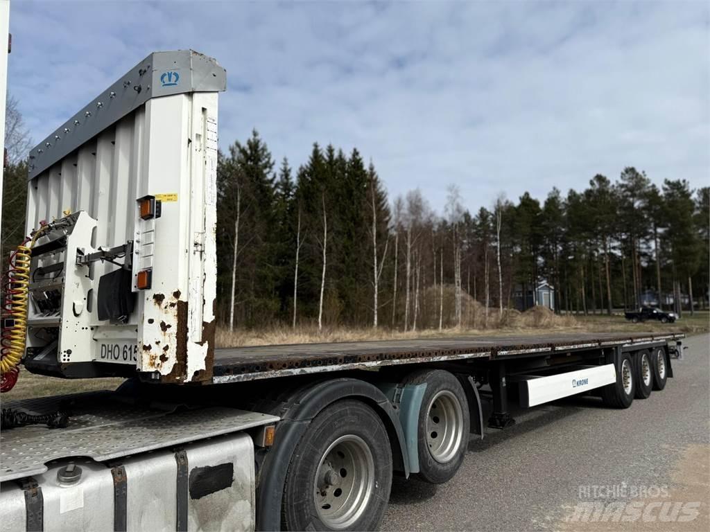 Krone Avolava Semi remorque plateau ridelle