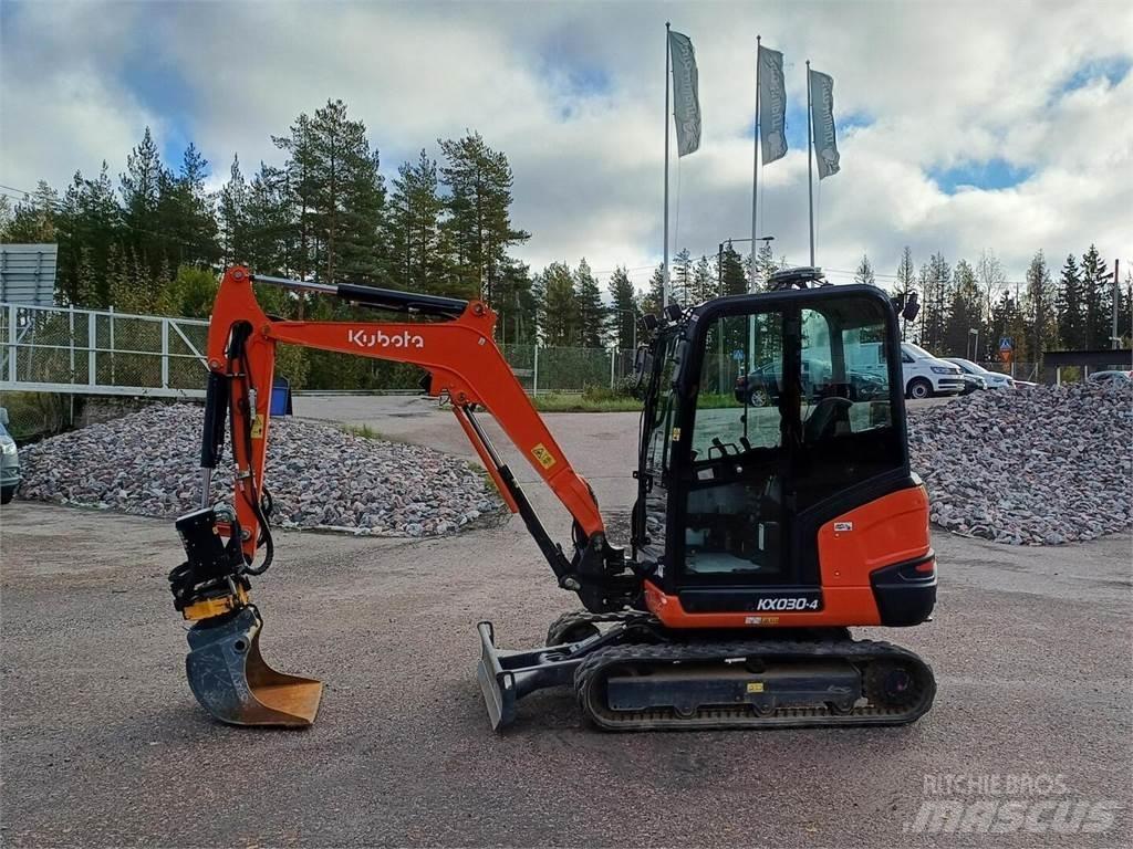 Kubota KX 030-4 Mini pelle < 7t