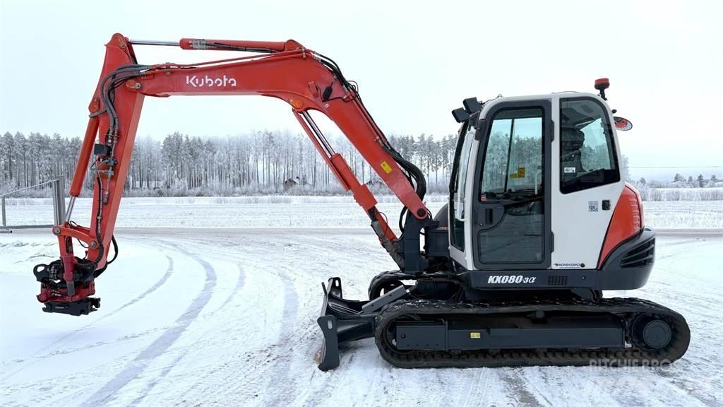 Kubota KX080-3 Mini pelle 7t-12t