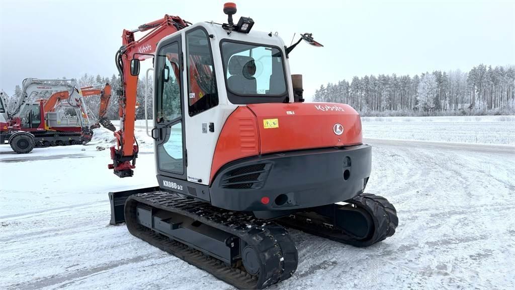 Kubota KX080-3 Mini pelle 7t-12t