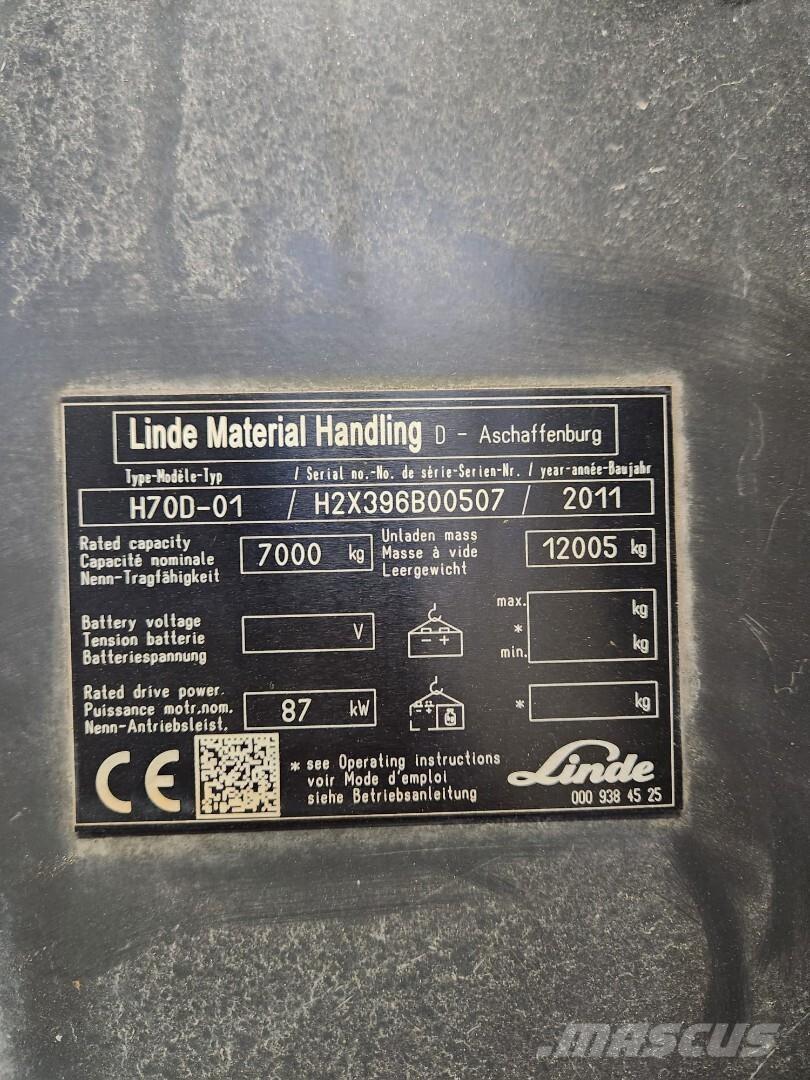 Linde H70D-01 Chariots diesel