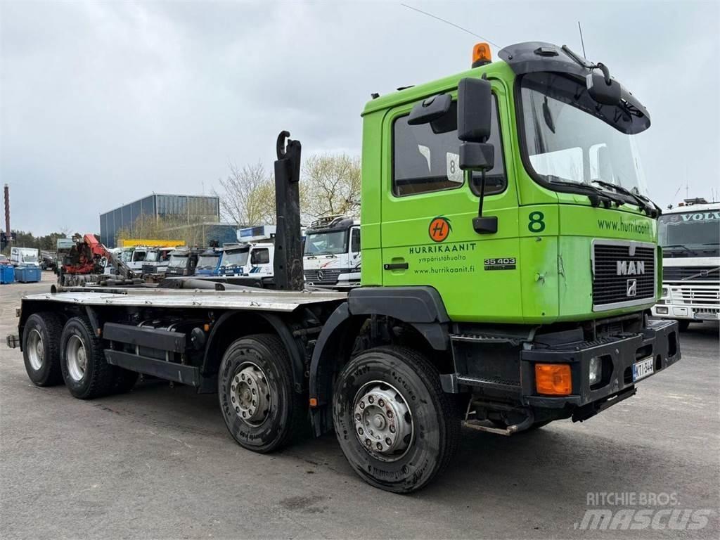 MAN 35.403 8X4 Camion ampliroll
