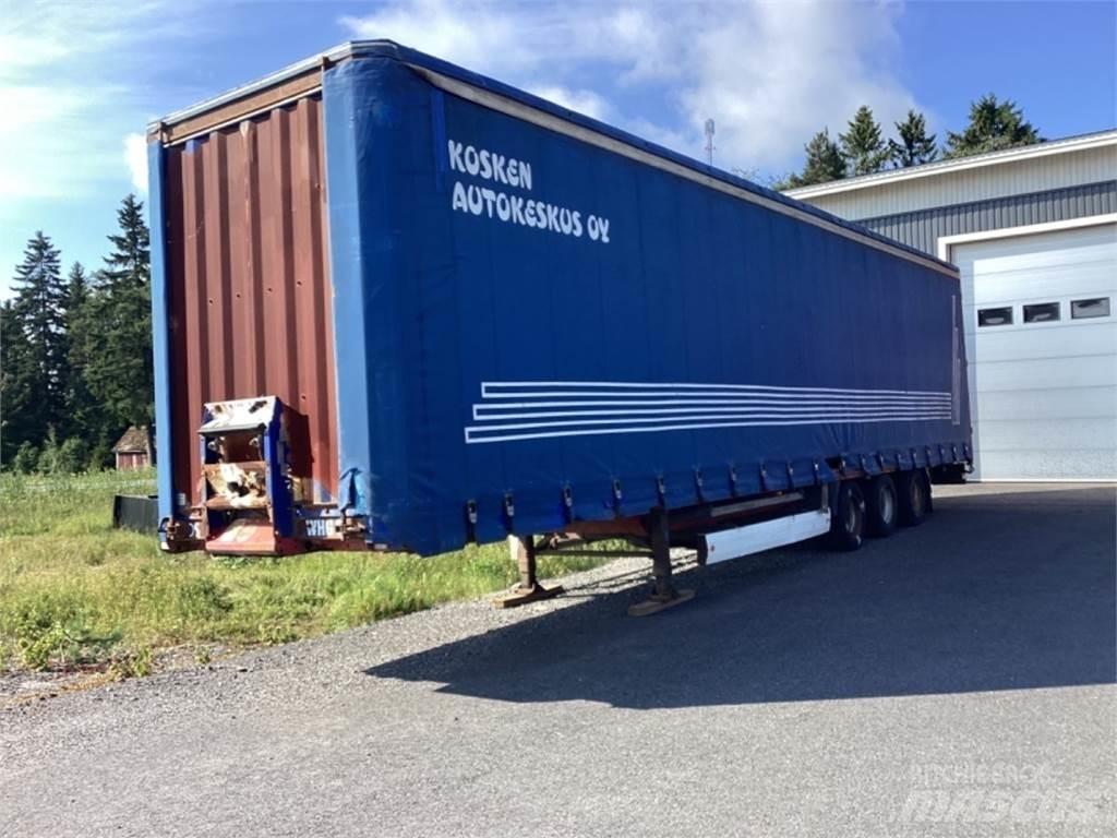 Närko Mega Semi remorque à rideaux coulissants (PLSC)