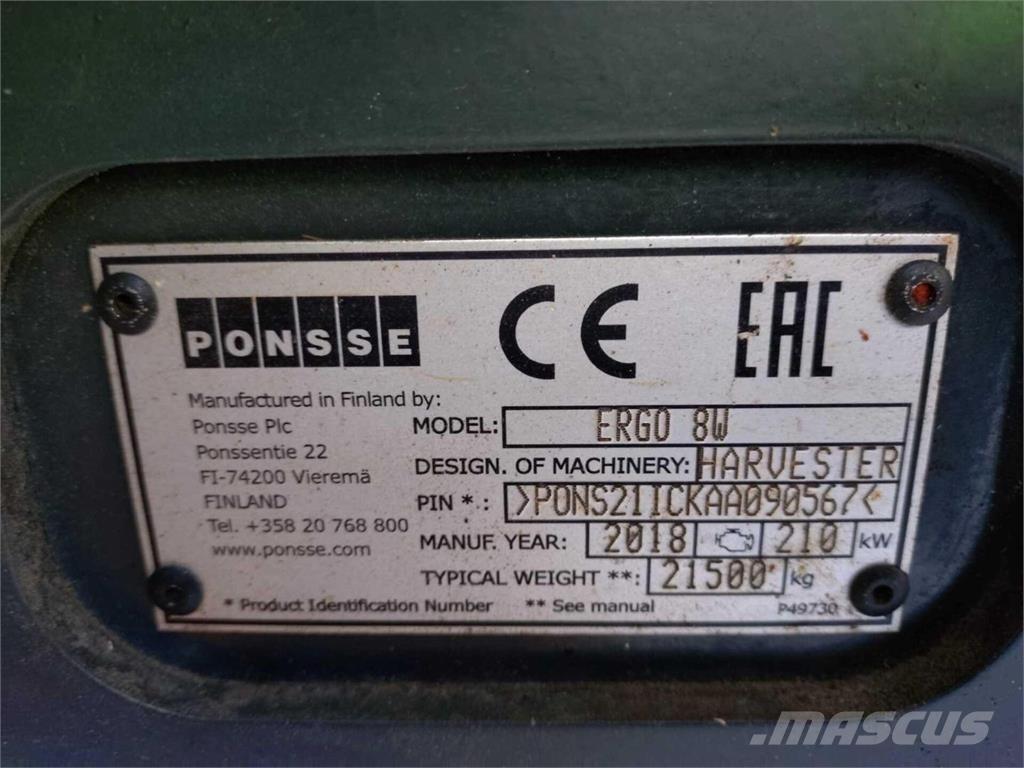 Ponsse Ergo Abatteuse