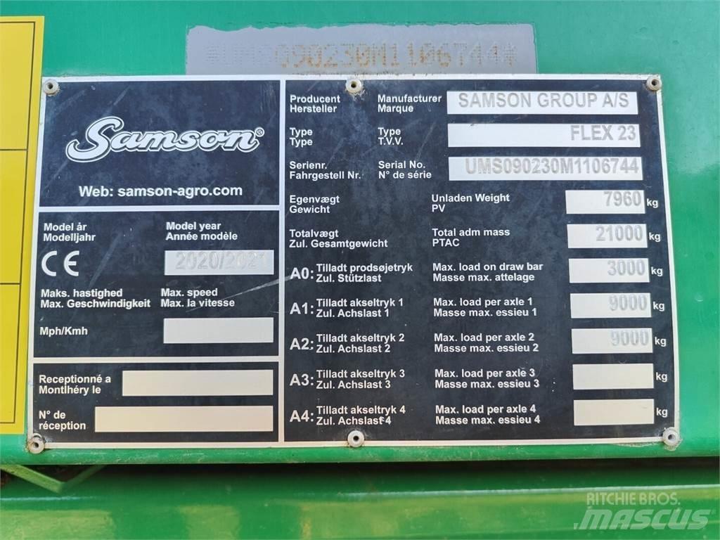 Samson Flex 23 Epandeur de fumier