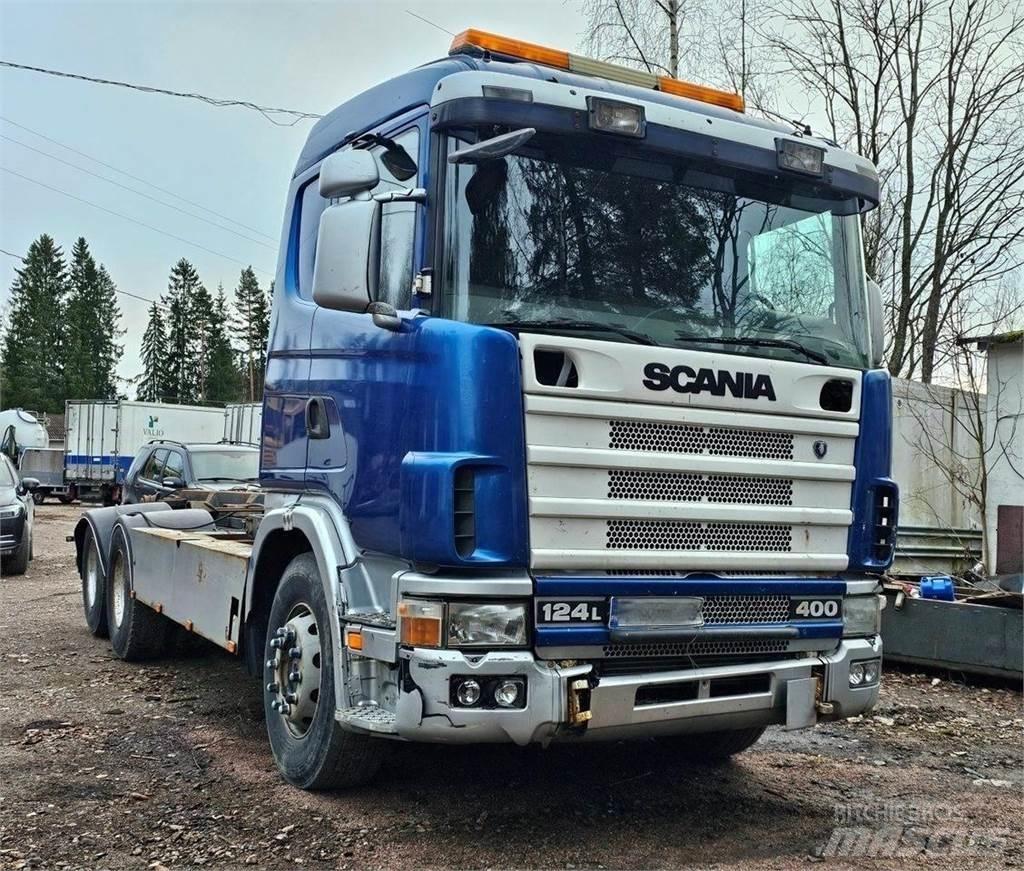 Scania 124 L 6x2 Camion ampliroll