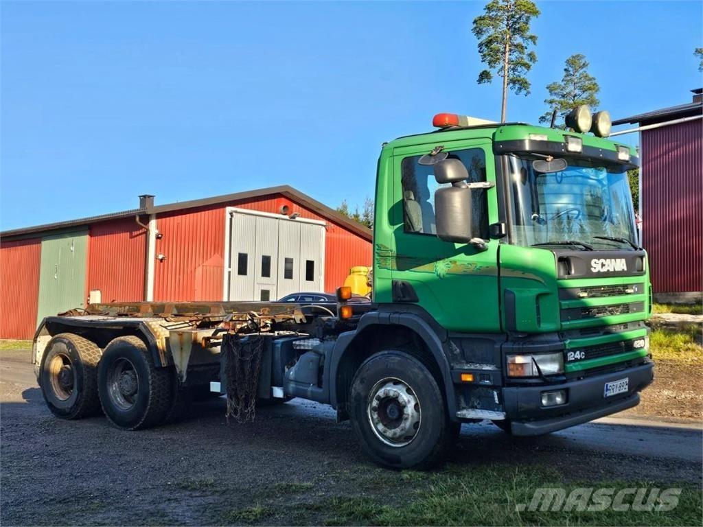 Scania 124C 6X4 Camion ampliroll