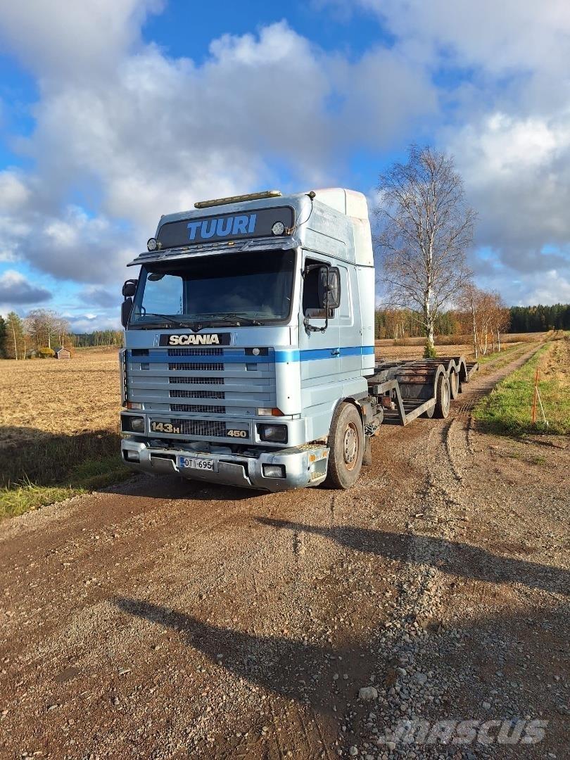 Scania 143H Camions de transport de machines forestières
