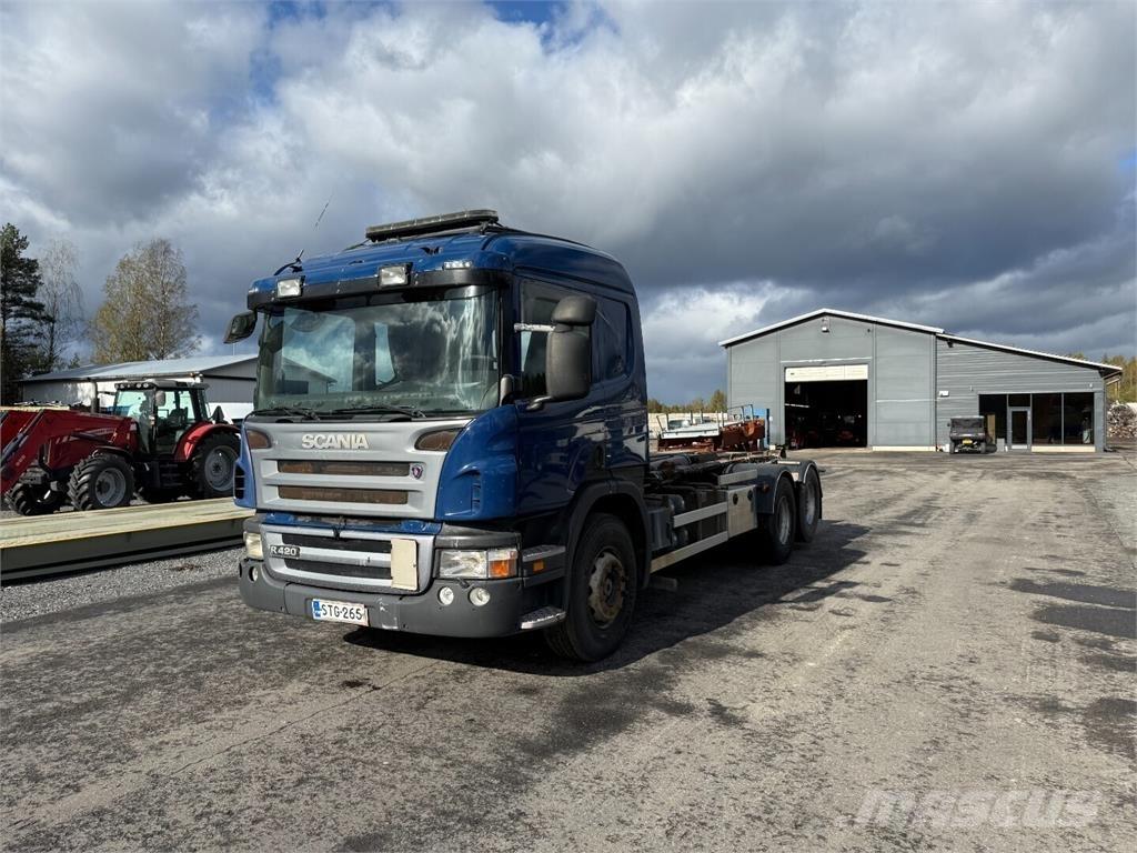 Scania P420 6x2 Camion ampliroll