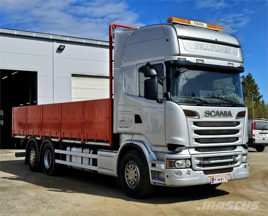 Scania R520 6x2 Camion plateau