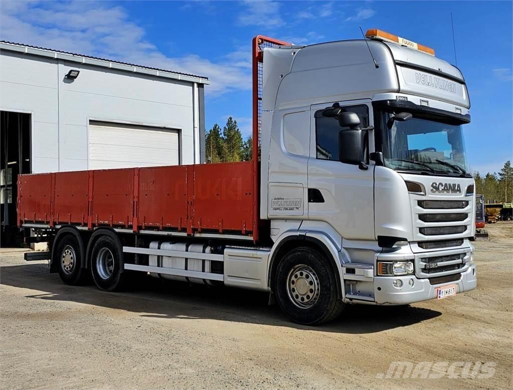 Scania R520 6x2 Camion plateau