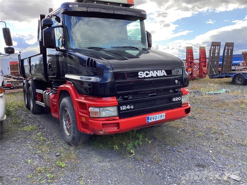 Scania T 124 Camion benne