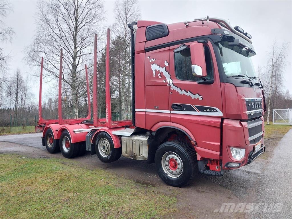 Sisu CK16M 8x4 Camion grumier