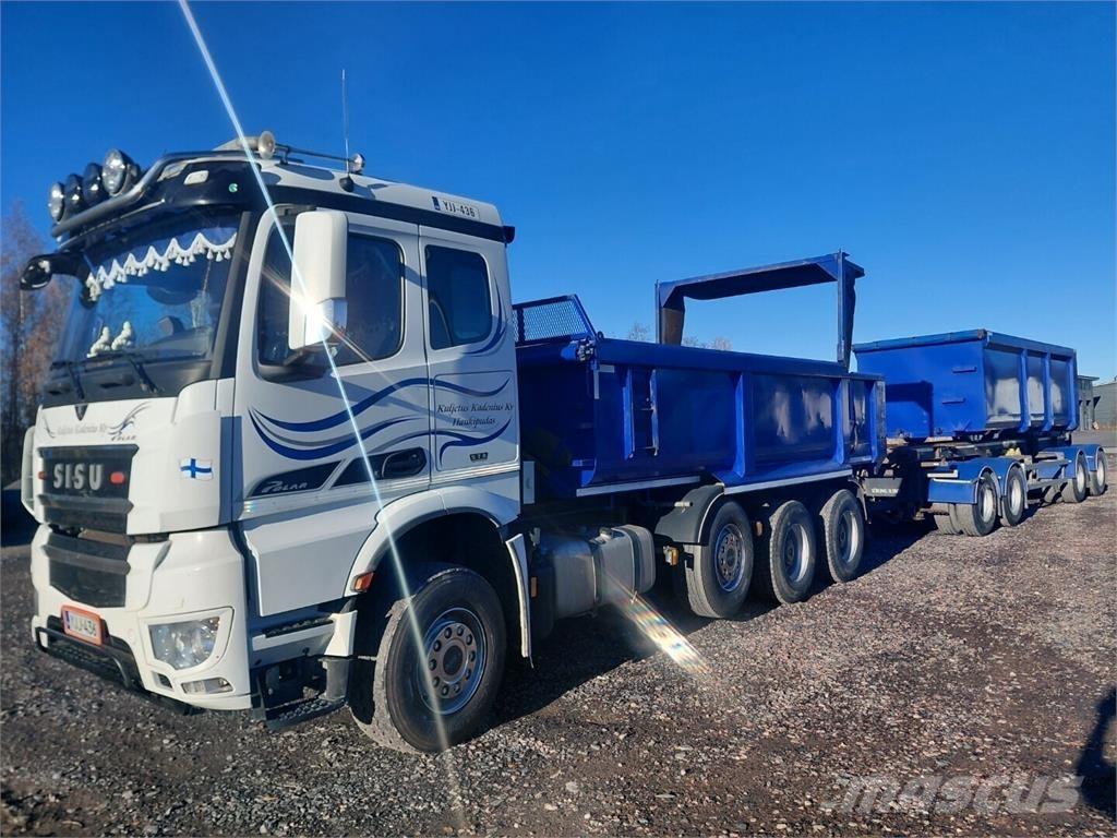 Sisu CM16M 8x4 Camion benne