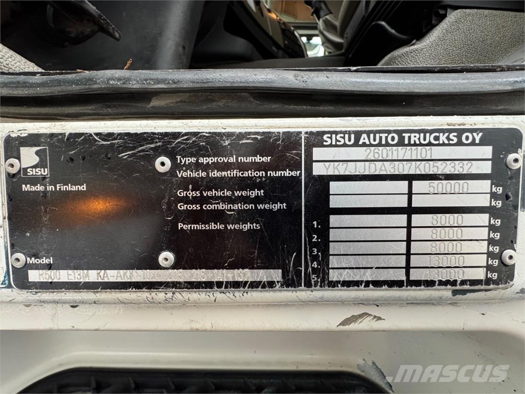 Sisu R500 10x4 Camions de transport de machines forestières